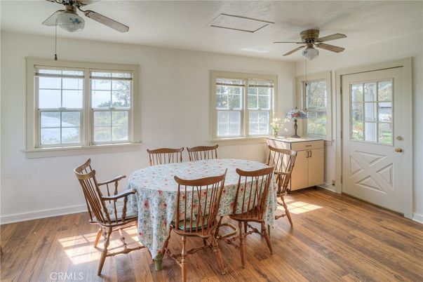 Dining room, Interior, Wood Texture Flooring