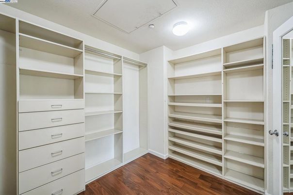 Interior, Walk-in Closets, Wood Texture Flooring