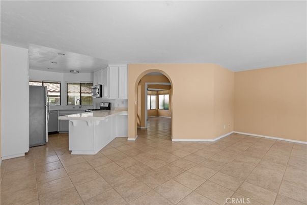 Empty room, Interior, Kitchen