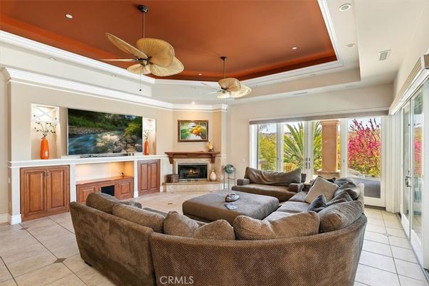 Fireplace, Interior, Living room, Recessed Lighting