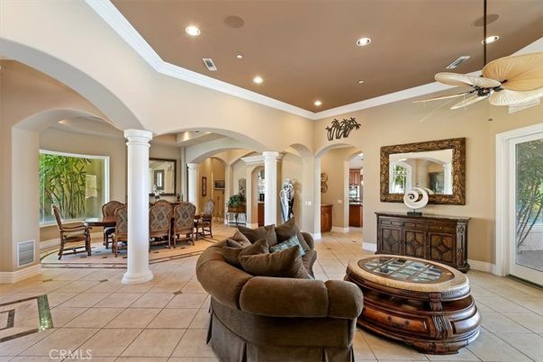 Dining room, Interior, Living room, Recessed Lighting