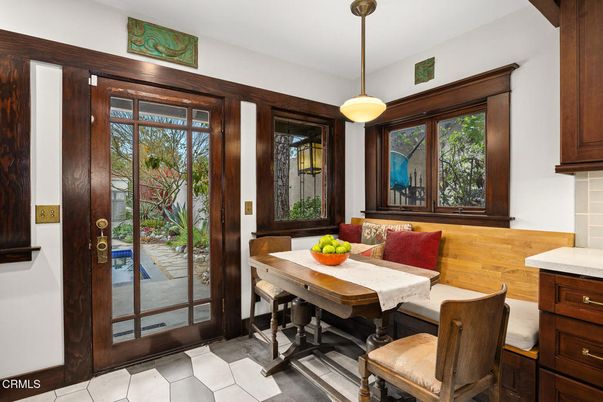 Dining room, Interior, Pendant Lights
