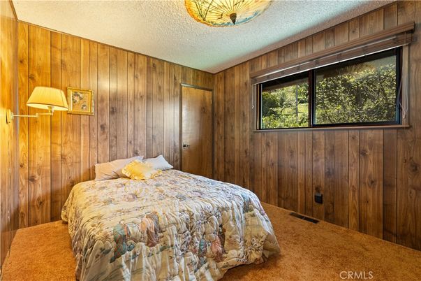Bedroom, Interior, Wooden Walls