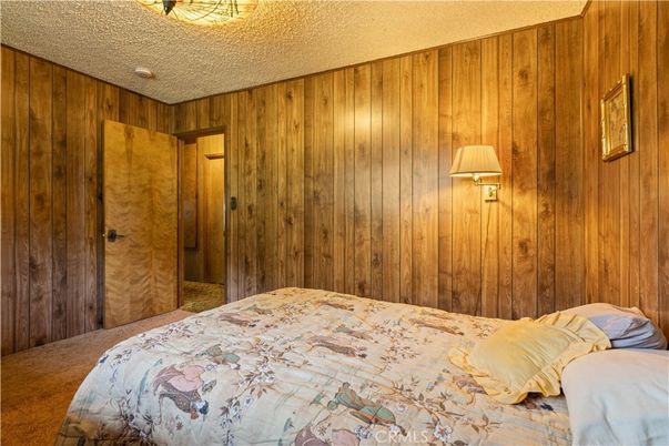 Bedroom, Interior, Wooden Walls