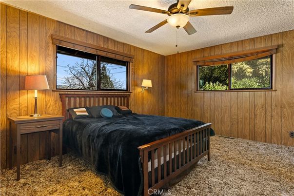 Bedroom, Interior, Wooden Walls
