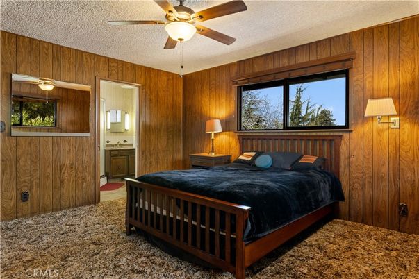 Bedroom, Interior, Wooden Walls