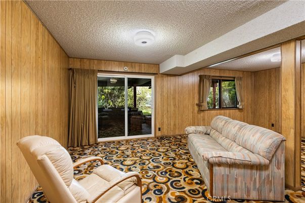 Interior, Living room, Wooden Walls