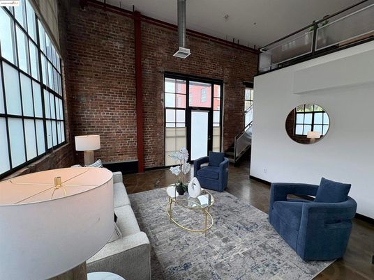 Interior, Living room, Stone Walls
