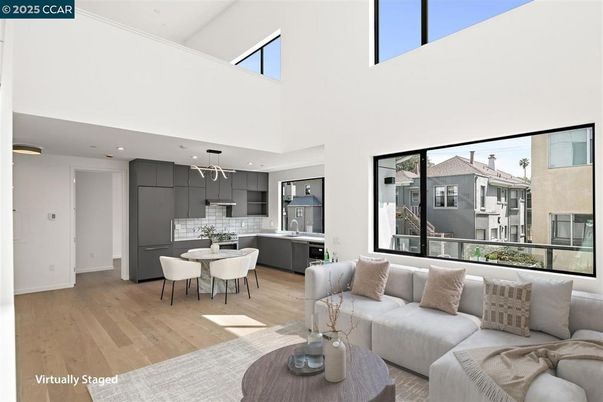 Dining room, Interior, Kitchen, Living room, Pendant Lights, Recessed Lighting, Wood Texture Flooring