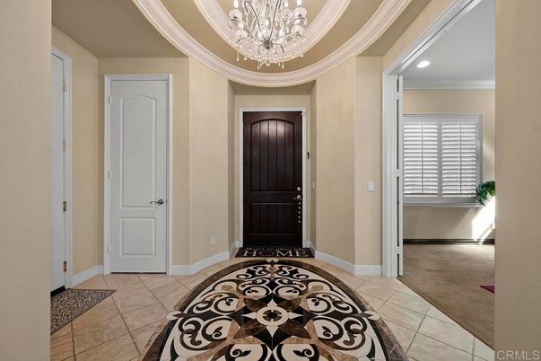 Chandelier, Interior, Recessed Lighting
