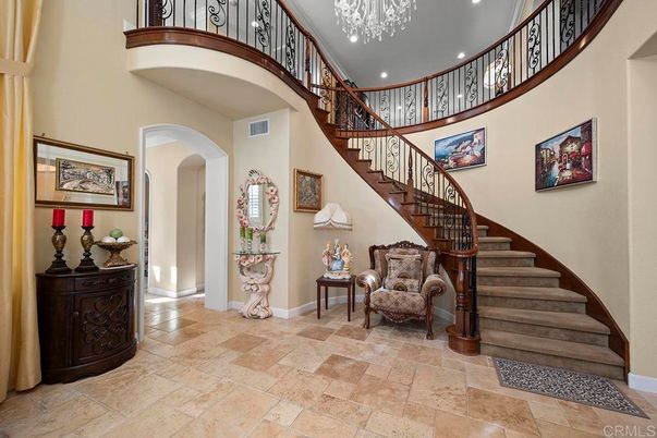 Chandelier, Interior, Recessed Lighting