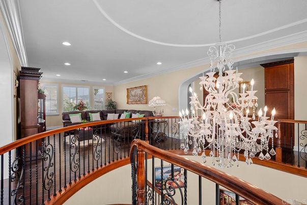 Chandelier, Dining room, Interior, Recessed Lighting