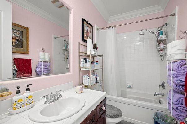 Bathroom, Dual Sink Vanities, Interior, Tile Countertops