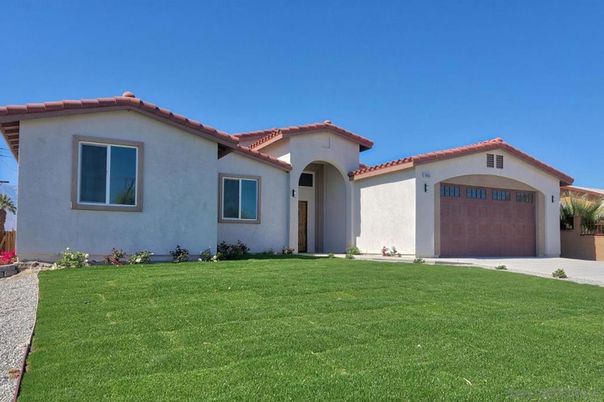 Attached, Backyard, Exterior, Facade, Spanish Mediterranean