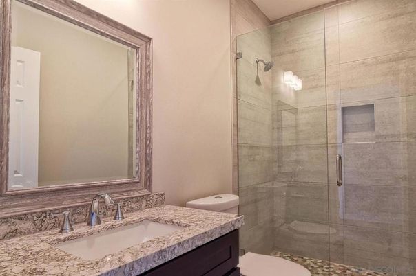 Bathroom, Glass Shower, Interior
