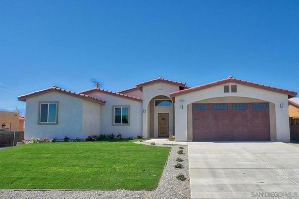 Attached, Backyard, Exterior, Facade, Spanish Mediterranean