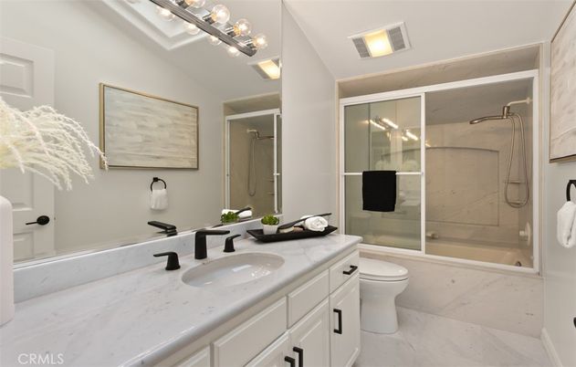 Bathroom, Glass Shower, Interior, Marble