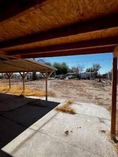 Backyard, Exterior, Wooden Beams