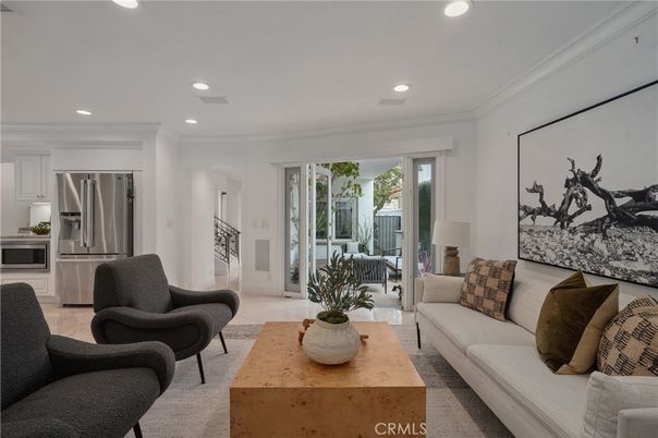Interior, Kitchen, Living room, Recessed Lighting, Stainless Steel Appliances