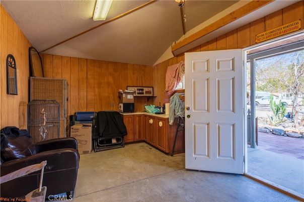 Interior, Kitchen, Wooden Walls