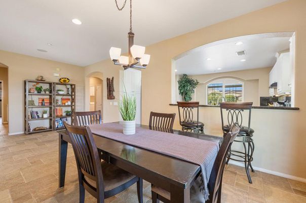 Chandelier, Dining room, Interior, Recessed Lighting