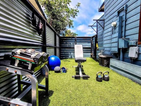 Backyard, Exterior, Fitness Equipment