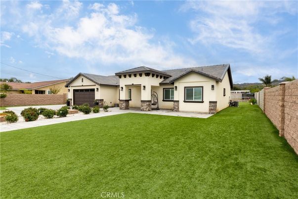 Attached, Backyard, Exterior, Facade, Mediterranean
