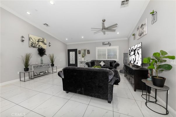 Interior, Living room, Marble, Recessed Lighting