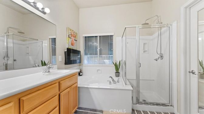 Bathroom, Dual Sink Vanities, Glass Shower, Interior