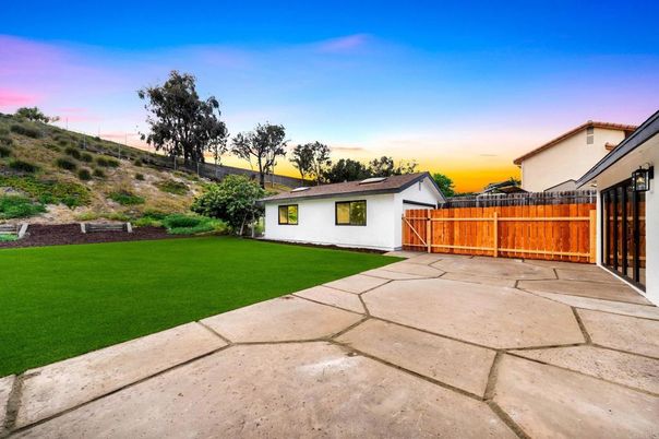 Backyard, Exterior