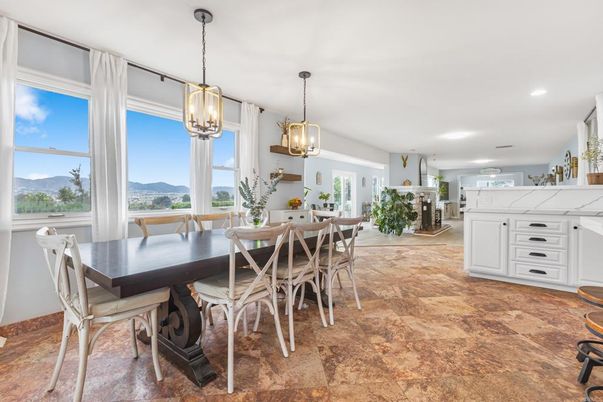Dining room, Interior, Kitchen, Pendant Lights, Recessed Lighting
