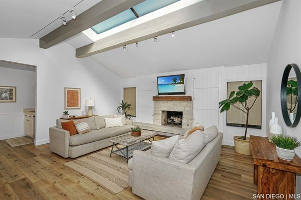 Fireplace, Interior, Living room, Wooden Beams, Wood Texture Flooring