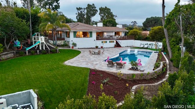 Backyard, Exterior, Playground, Pool