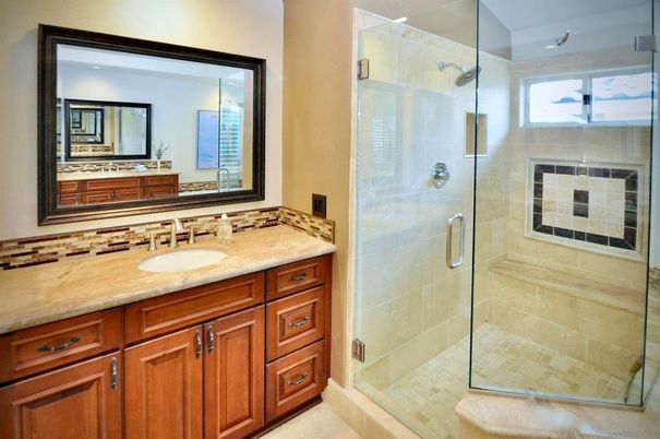 Bathroom, Glass Shower, Interior