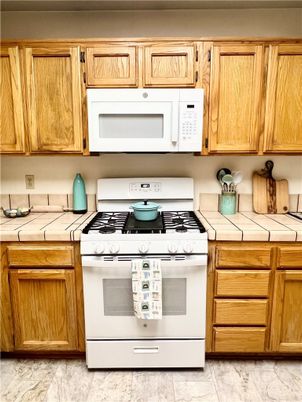 Interior, Kitchen, Tile Countertops