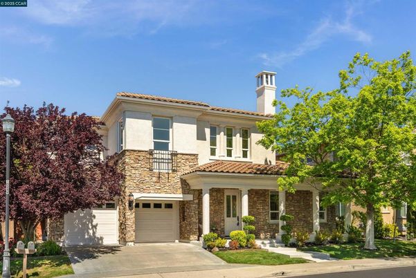 Attached, Exterior, Facade, Brick Facade, Mediterranean