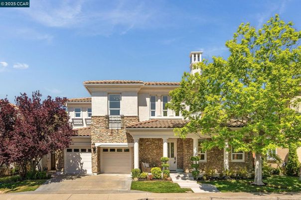 Attached, Exterior, Facade, Brick Facade, Mediterranean