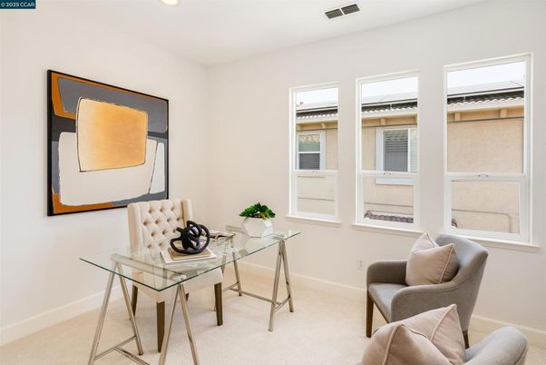 Home Office, Interior, Recessed Lighting