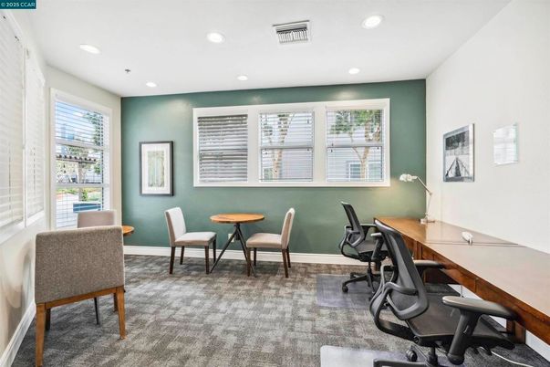 Home Office, Interior, Recessed Lighting
