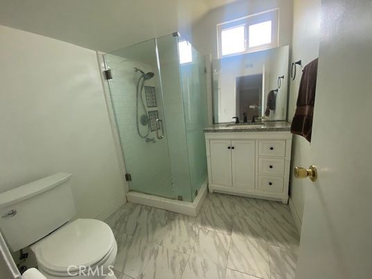 Bathroom, Glass Shower, Interior, Marble