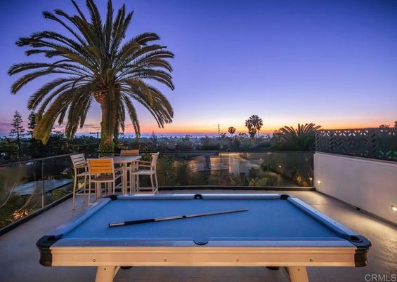 Billiard Table, Exterior, Game Room