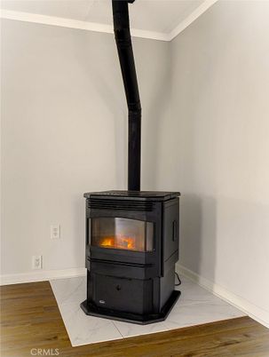 Fireplace, Interior, Wood Texture Flooring