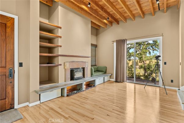 Fireplace, Interior, Wooden Beams, Wooden Ceilings, Wood Texture Flooring