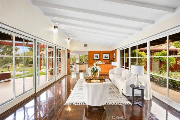 Interior, Living room, Sun Room, Wood Texture Flooring