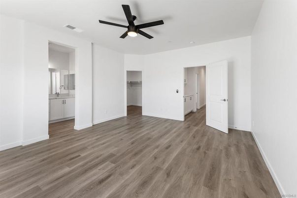 Empty room, Interior, Wood Texture Flooring
