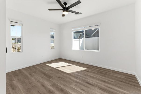 Empty room, Interior, Wood Texture Flooring