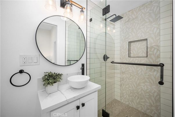 Bathroom, Glass Shower, Interior