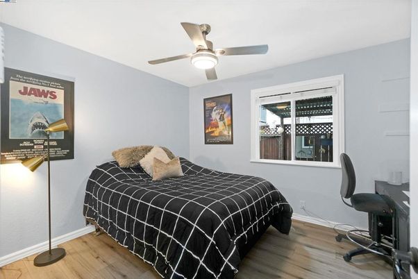 Bedroom, Home Office, Interior, Wood Texture Flooring