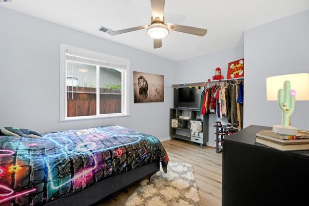 Bedroom, Home Office, Interior, Wood Texture Flooring