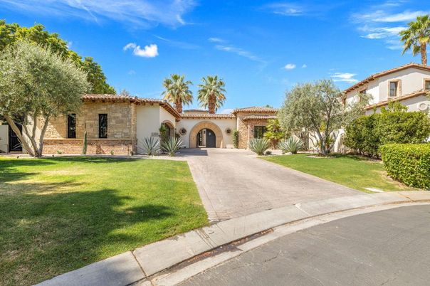 Backyard, Exterior, Facade, Spanish Mediterranean
